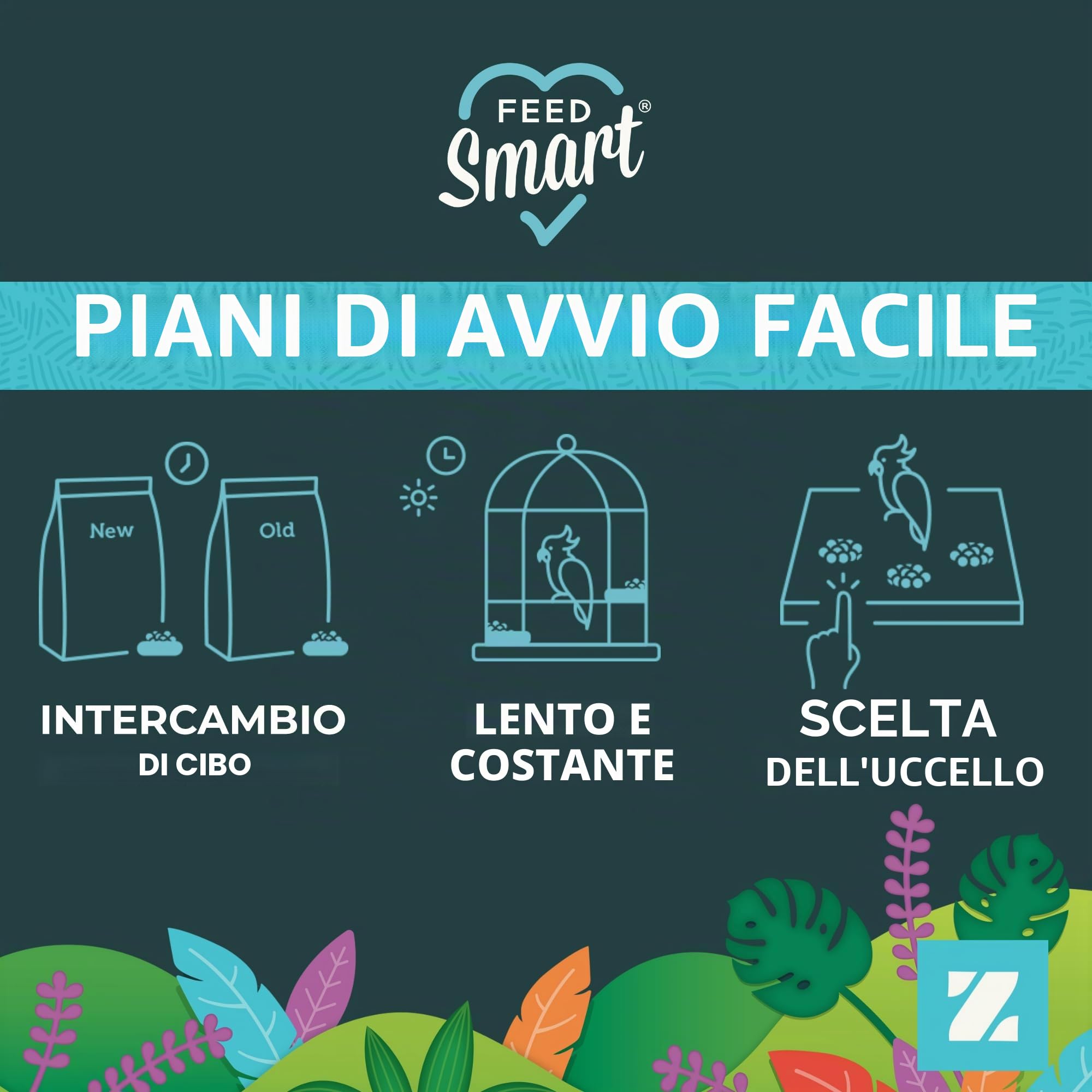 ZuPreem Essentials - Mangime per uccelli da compagnia, ingredienti naturali, mangime per uccelli indicato per agapornis, ninfe, You-Yous o arantigas e altri uccelli di medie dimensioni, 7,5 kg
