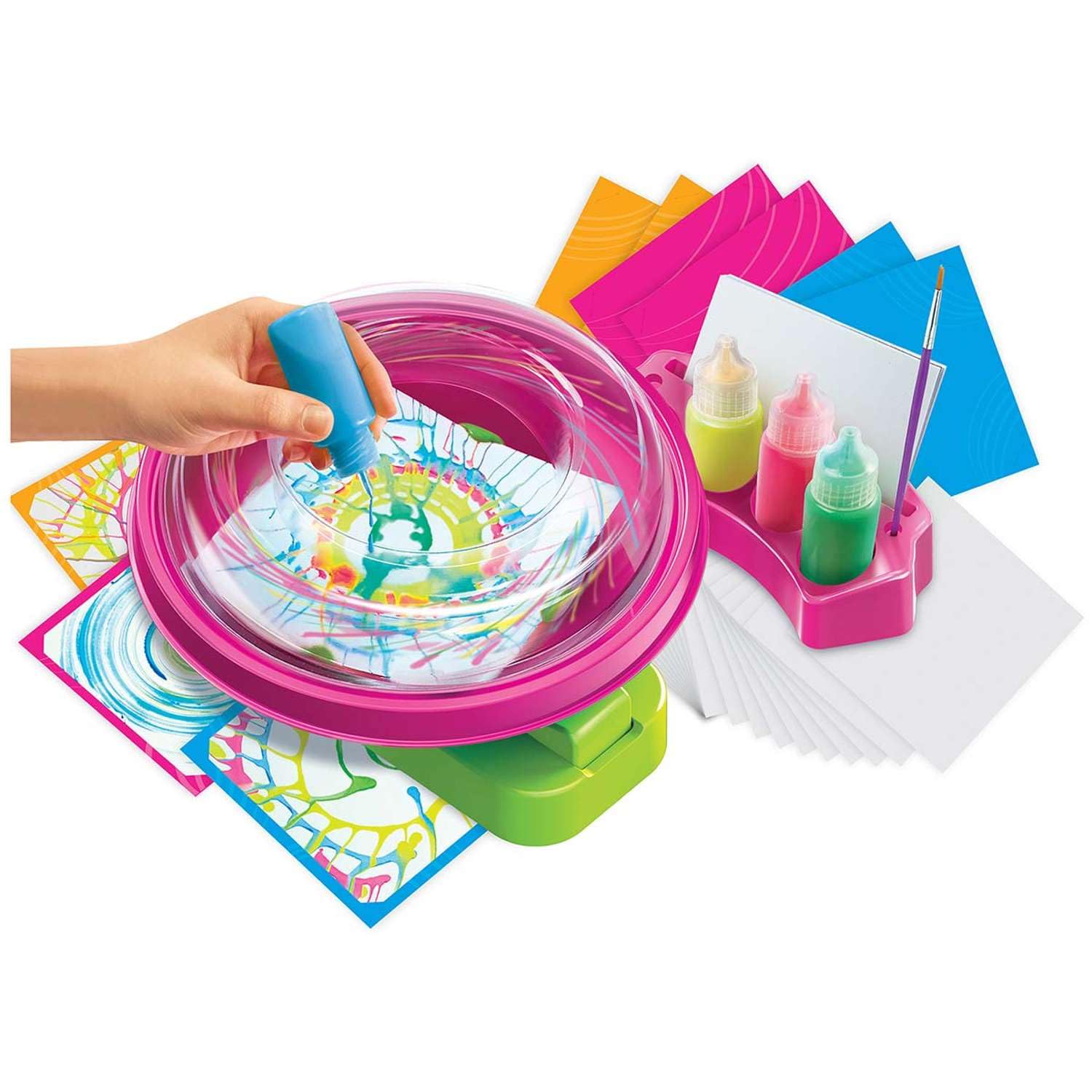 4M 404733 Tornado Spin Arts and Crafts Zestaw do malarstwa, dla dzieci w wieku 4+