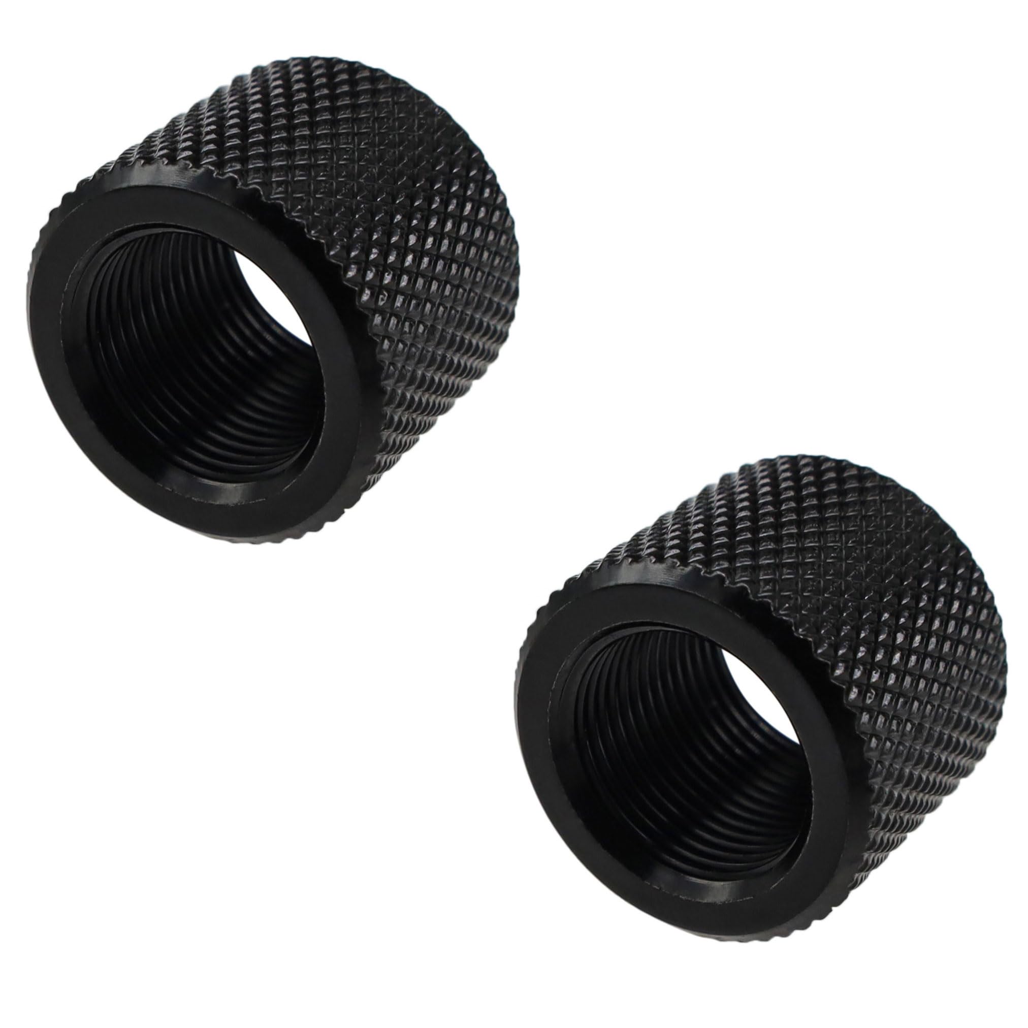 Ficero Thread Protector 1/2 x 28 9mm for .22LR .223 & 5.56 (2 Pack)