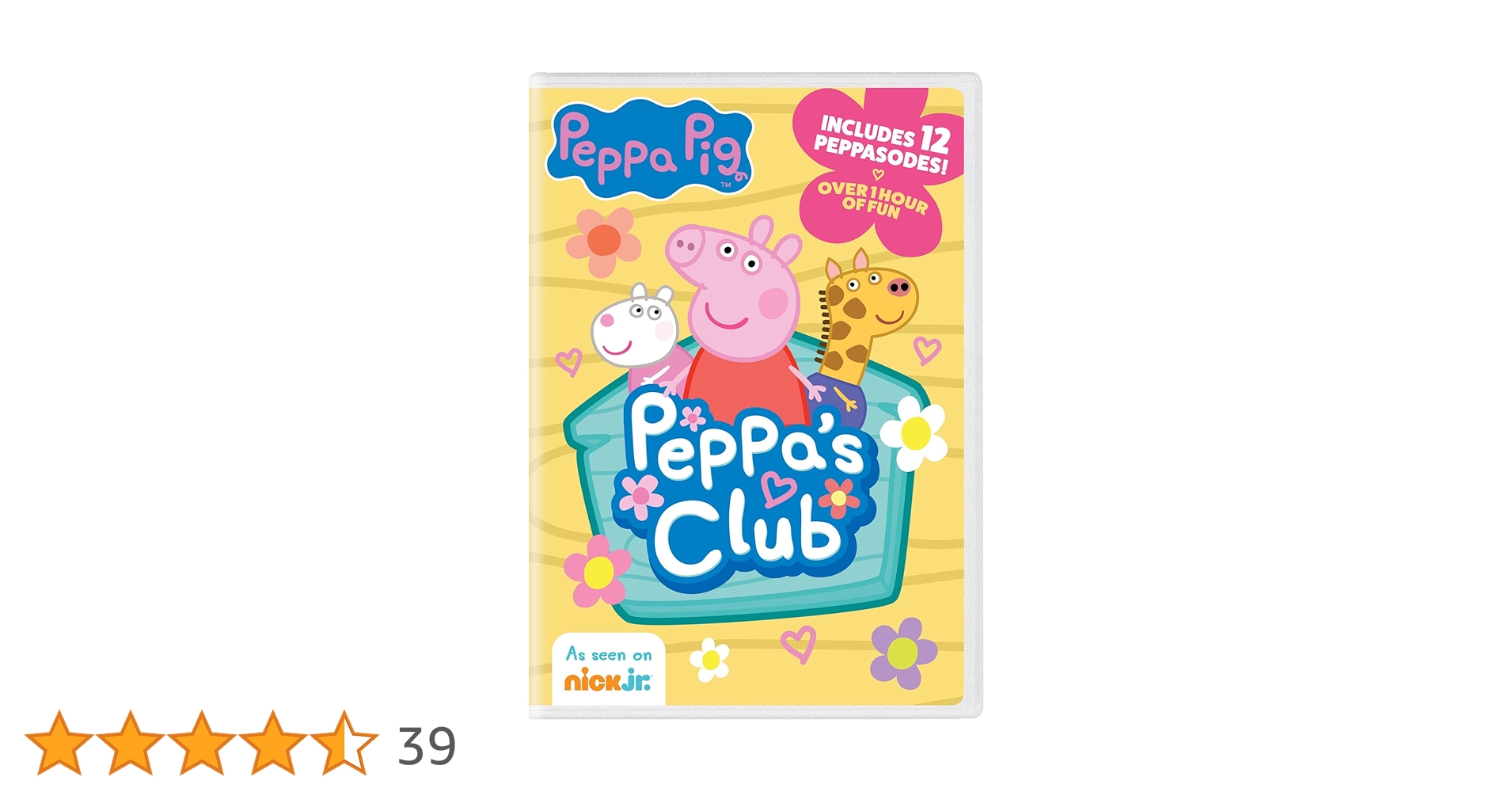 Peppa Pig 12ディスクDVDボックスセット 英語 Peppa Pig DVD New Shoes And Other Stories alphabet kids