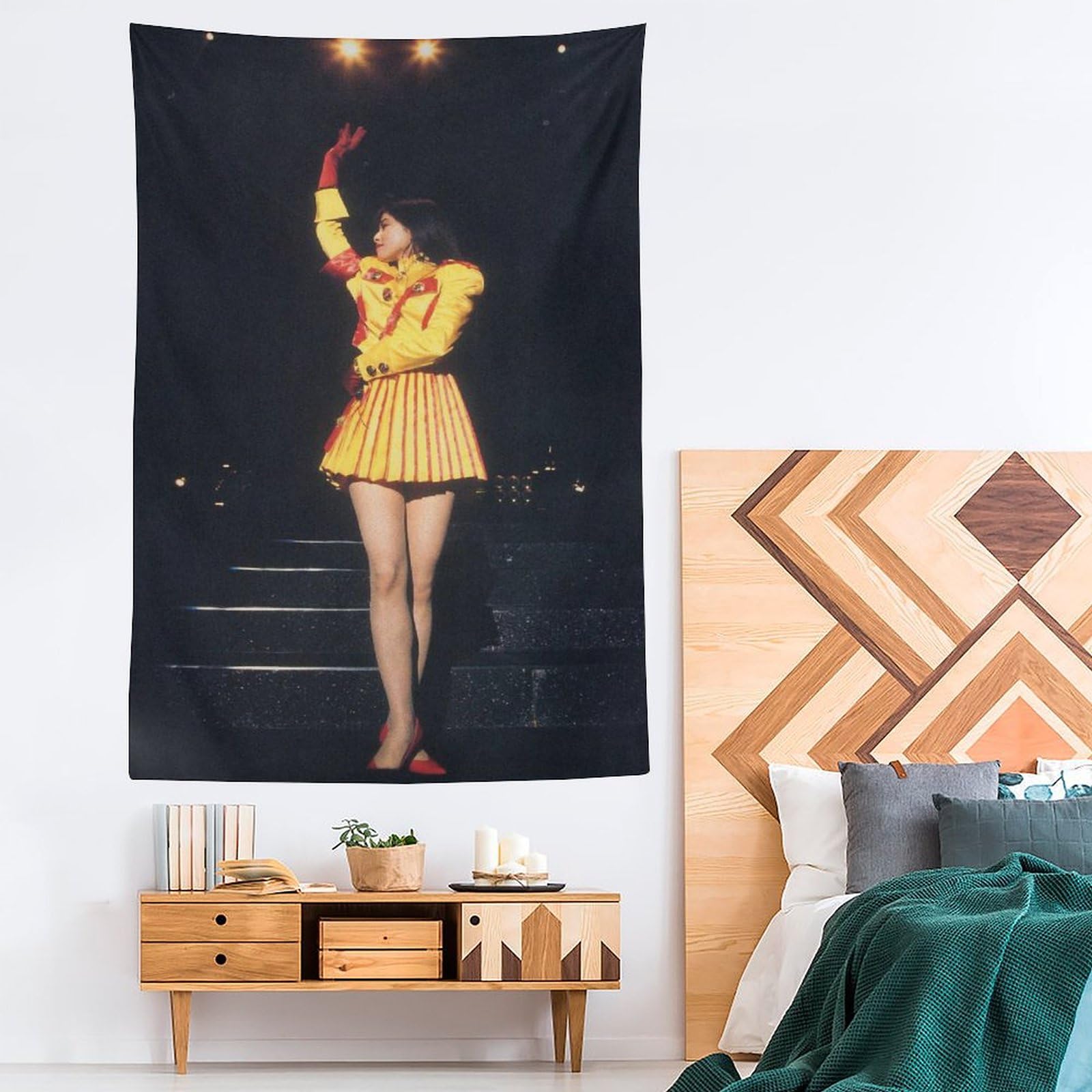 Amazon.co.jp: 森高千里-180 タペストリー、絵画、ポスター、壁紙