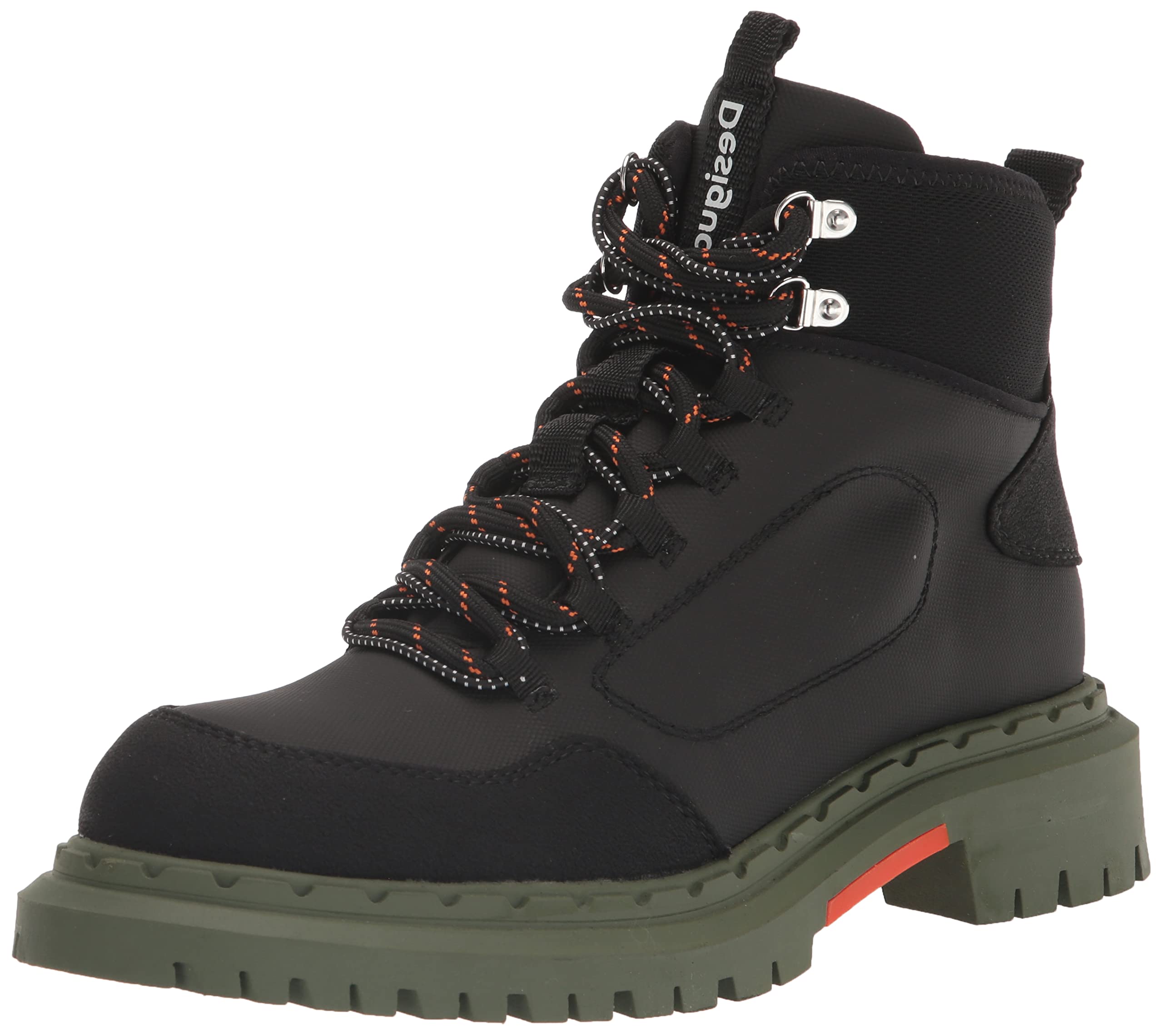 Desigual Mujer Negro Zapatillas De Senderismo Para 36 Eu