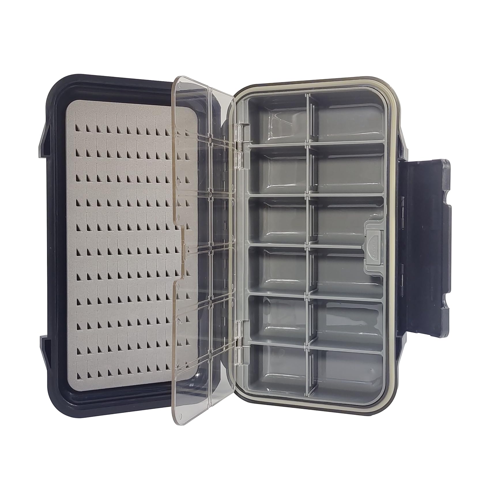 Aventik Waterproof Fly Box For Fly Fishing Double sided Swing Leaf Waterproof Fly Box(H025B 7.71