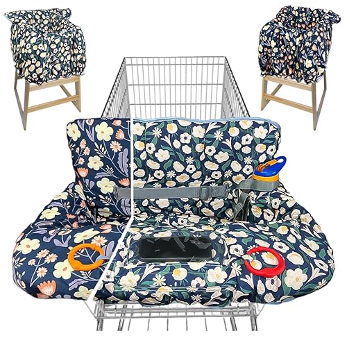 Miniatura 45 de Funda para carrito de compras para bebé, funda para carrito de comestibles para bebé niño y niña, funda para silla alta para bebé y niño, regalo
