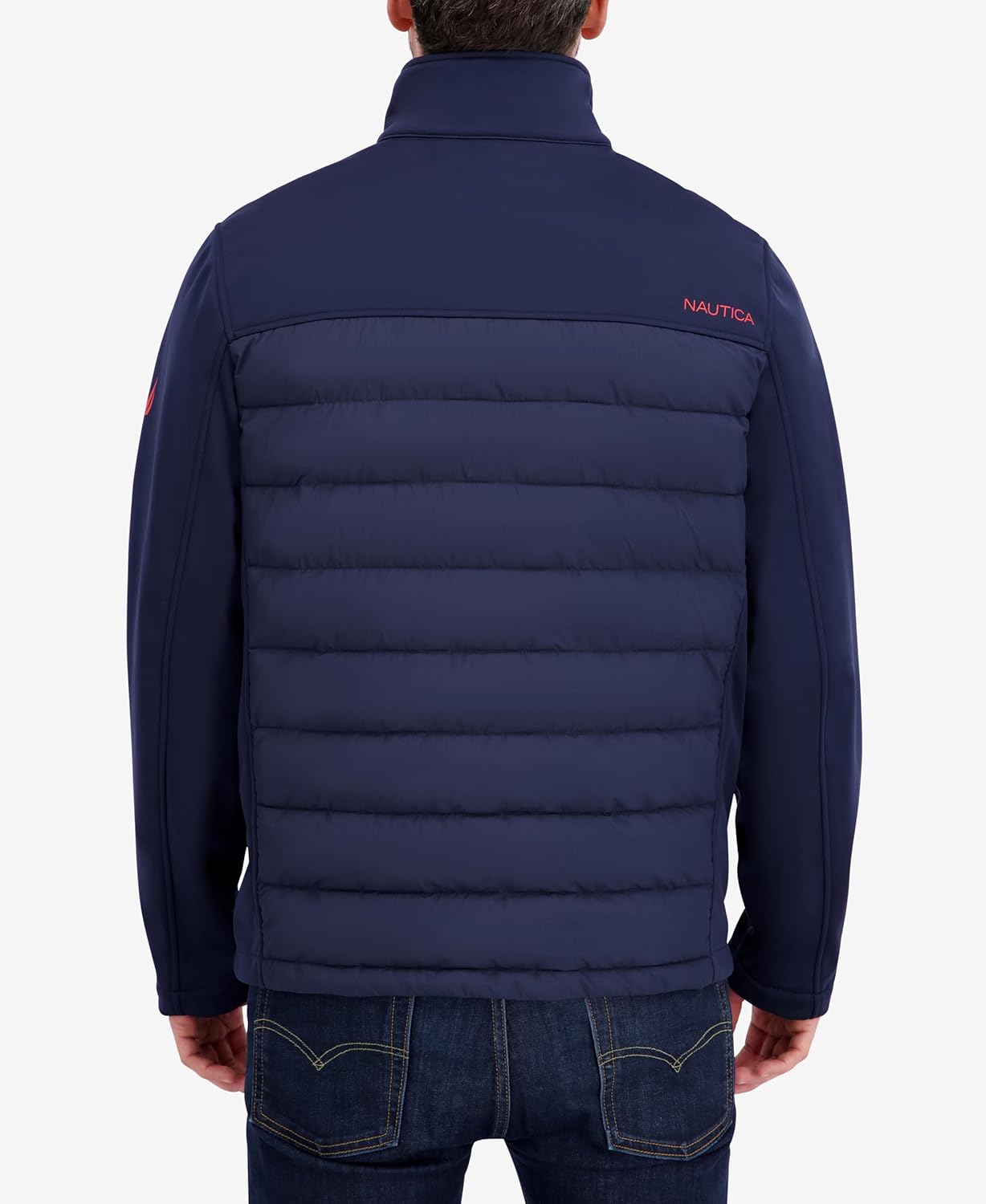 Nautica Men's Lightweight Softshell Jacket – Bonded Fleece Lining, Regular, Big & Tall Sizes - Image 3