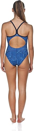 Miniatura 4 de ARENA Bañador de una pieza MaxLife Water Light Drop Back para mujer