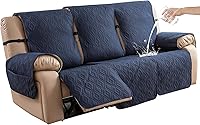Vista 11 de Genina Funda impermeable para sofá reclinable de 3 asientos, funda de sofá reclinable, funda antideslizante para sofá reclinable, protector
