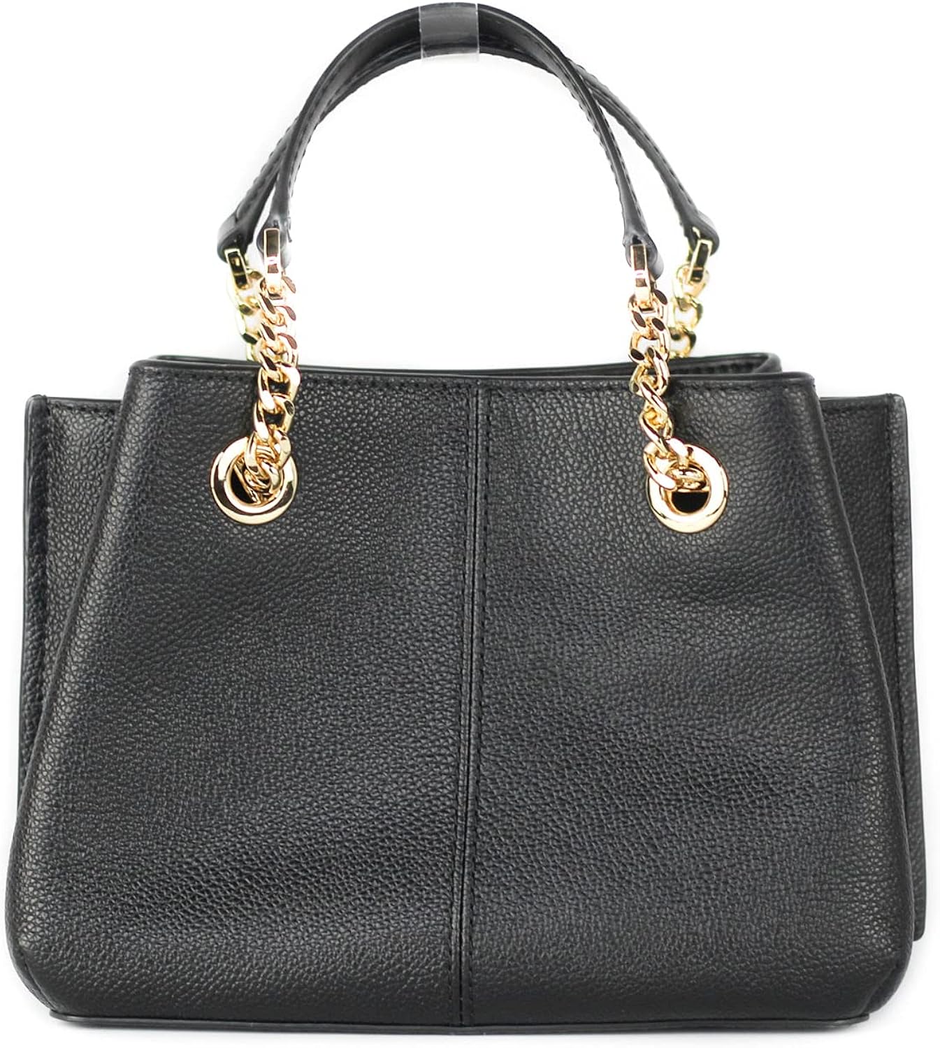 Michael Kors Teagen Small Messenger Crossbody Pebble Leather Black : Clothing, Shoes & Jewelry
