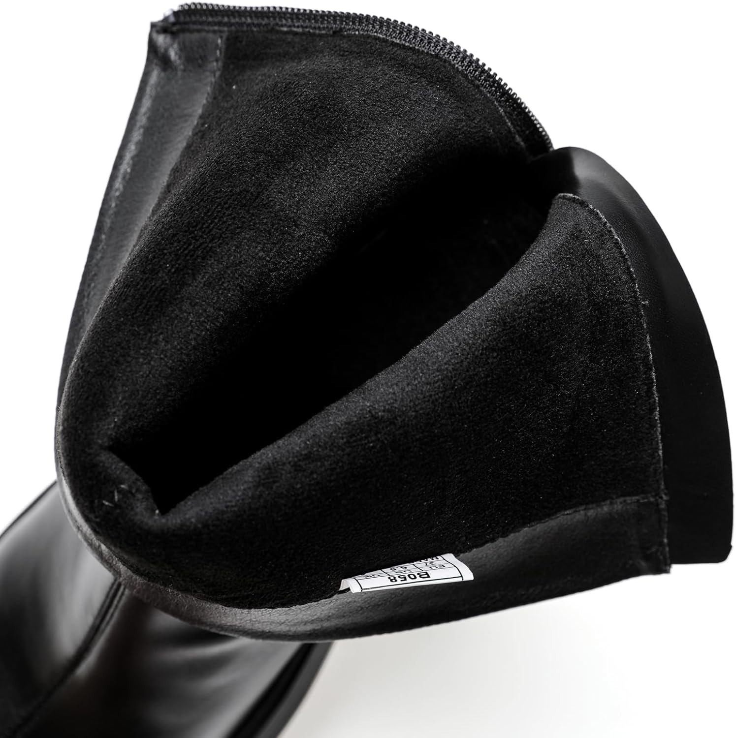 MVEUAC Women's Mid-Calf chunky sole Zipper Boots,Comfortable Casual Trendy Stylish,The best choice for outdoor use. - Image 7