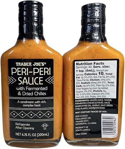 Miniatura 2 de Trader Joe's Peri-Peri Salsa con chiles secos fermentados (paquete de 2)