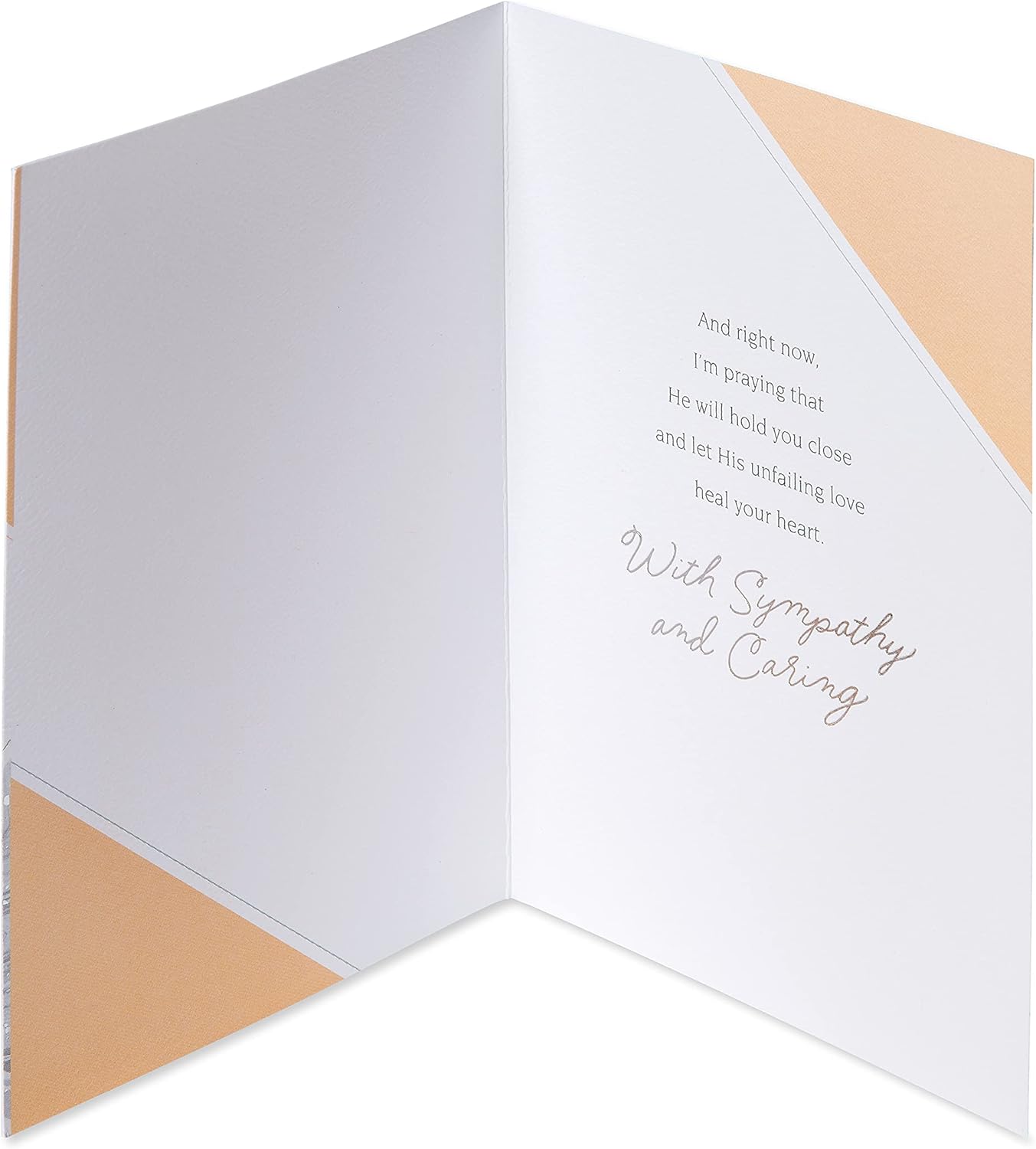 American Greetings Religious Sympathy Card (He's There)