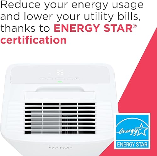 Miniatura 10 de Frigidaire Gallery - Deshumidificador portátil 2 en 1 de 50 pintas con Wi-Fi, certificación Energy Star y monitoreo de calidad del aire para