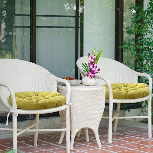 Miniatura 2 de Tiita Almohadillas cuadradas para sillas de patio, para sillas de comedor y cocina al aire libre