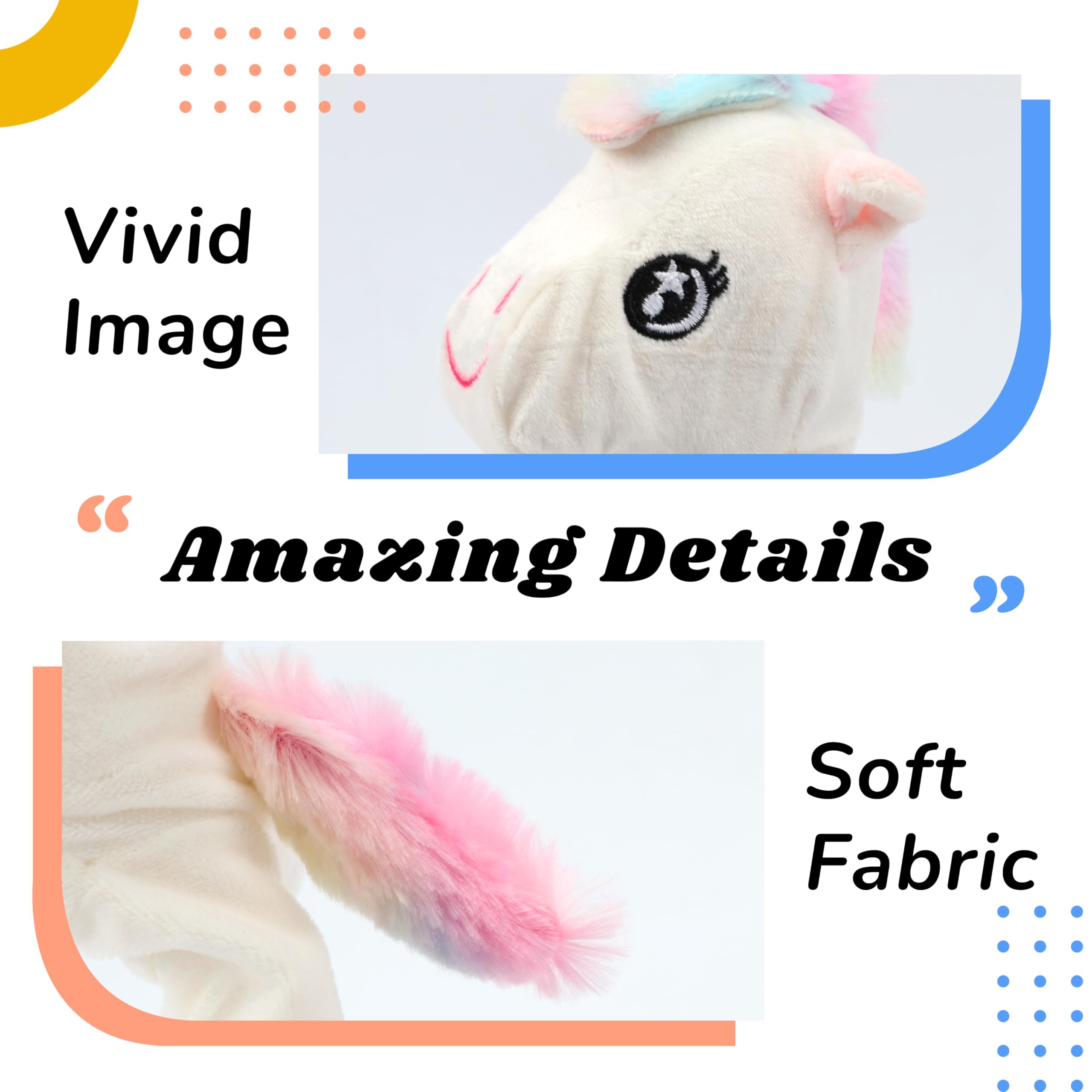 Talking Unicorn Toy - Repeats Your Words! -7 Talking Unicorn Toy - Repeats Your Words! -7