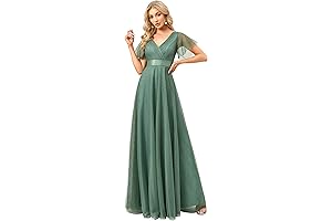 Women's Empire Waist Formal Dress for Mother of the Bride