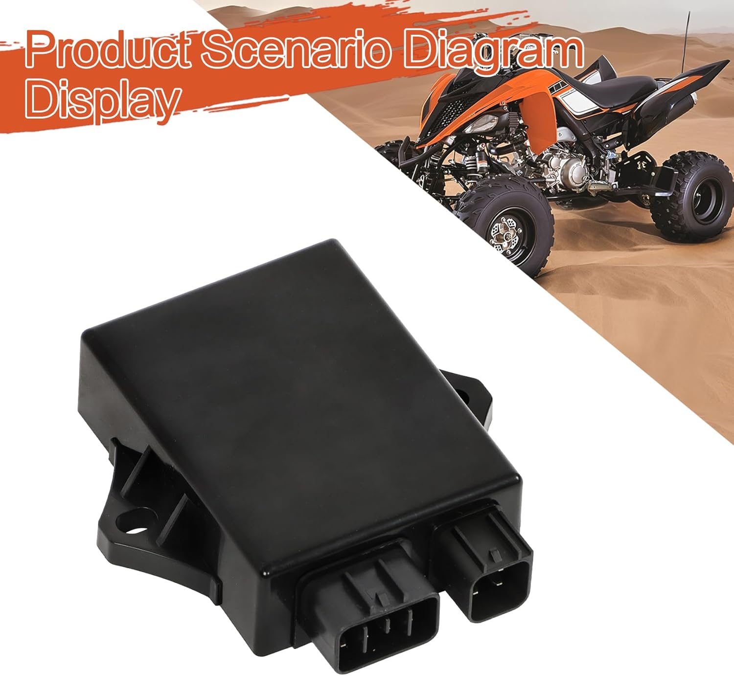 CDI Ignition Box Replacement for Yamaha YFM 600 Grizzly 1998-2001 Replacement for 5GT-85540-00-00