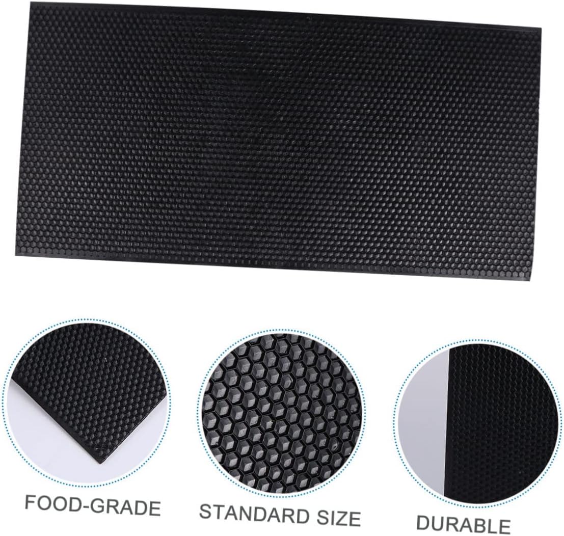 6pcs Bee Plastic Sheets for Beekeeping Deep Foundation Honeycomb Sheets for Production Durable Tools for Farmers and Outdoor Crafts