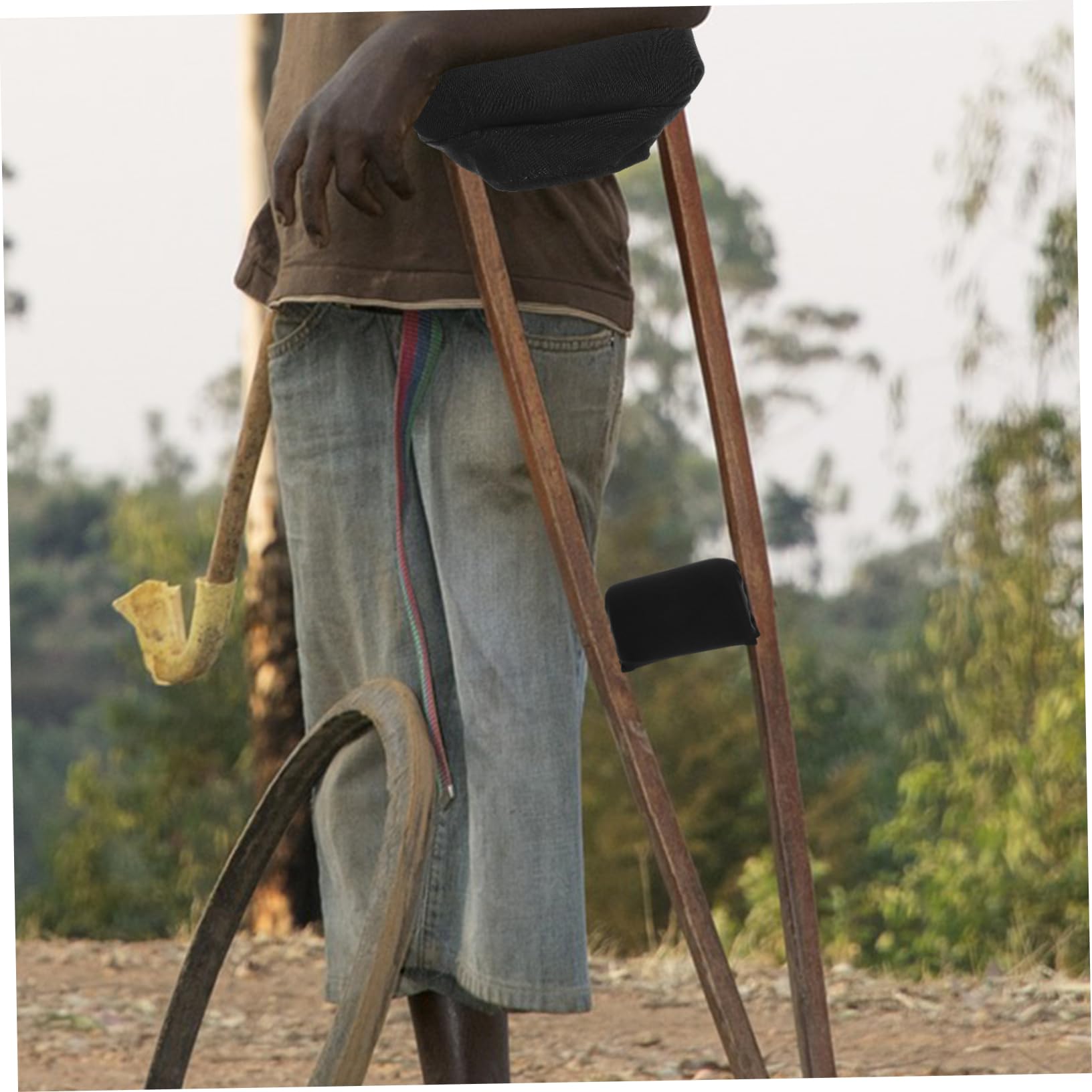 FOMIYES 5 Juegos De Muletas Muletas Para Caminar Almohadillas Para El Mango Fundas Suaves Para Muletas Accesorios Para Muletas Mango De Bastón Cubierta De La Manija De La Muleta Acolchado