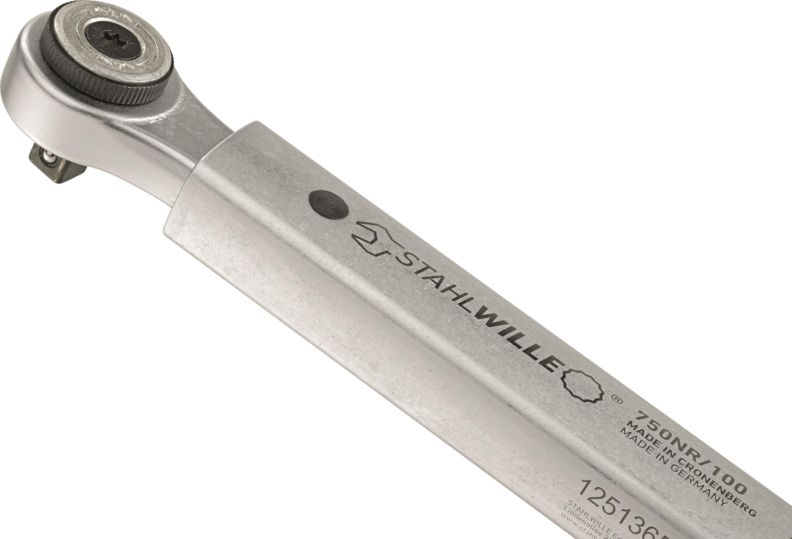 STAHLWILLE 750NR/100 Drehmomentschlüssel 20-100 Nm mit 3/8 Zoll Knarre