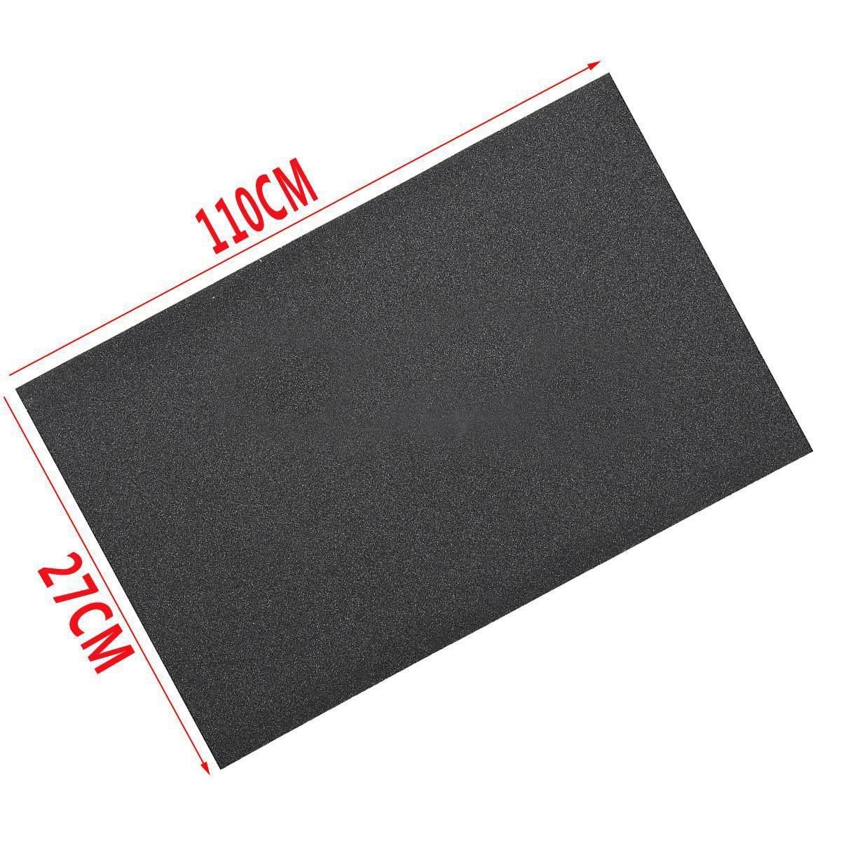 110 X 27 Cm Impermeable Monopatín Monopatín Longboard Papel De Lija