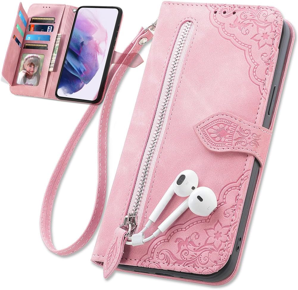 WBWONE Hülle Für ZTE Blade A75 4G, TPU/PU Premium Handyhülle