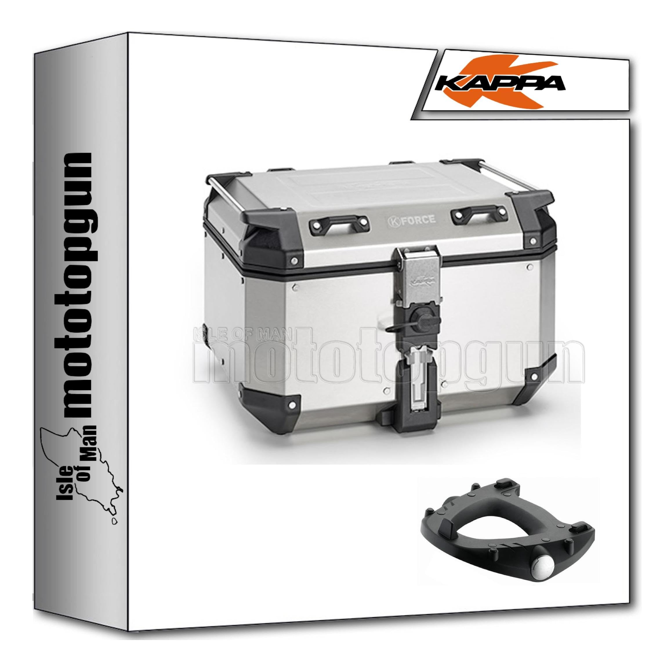 Top case Kappa KFR480A étanche en aluminium pour Piaggio MP3 500