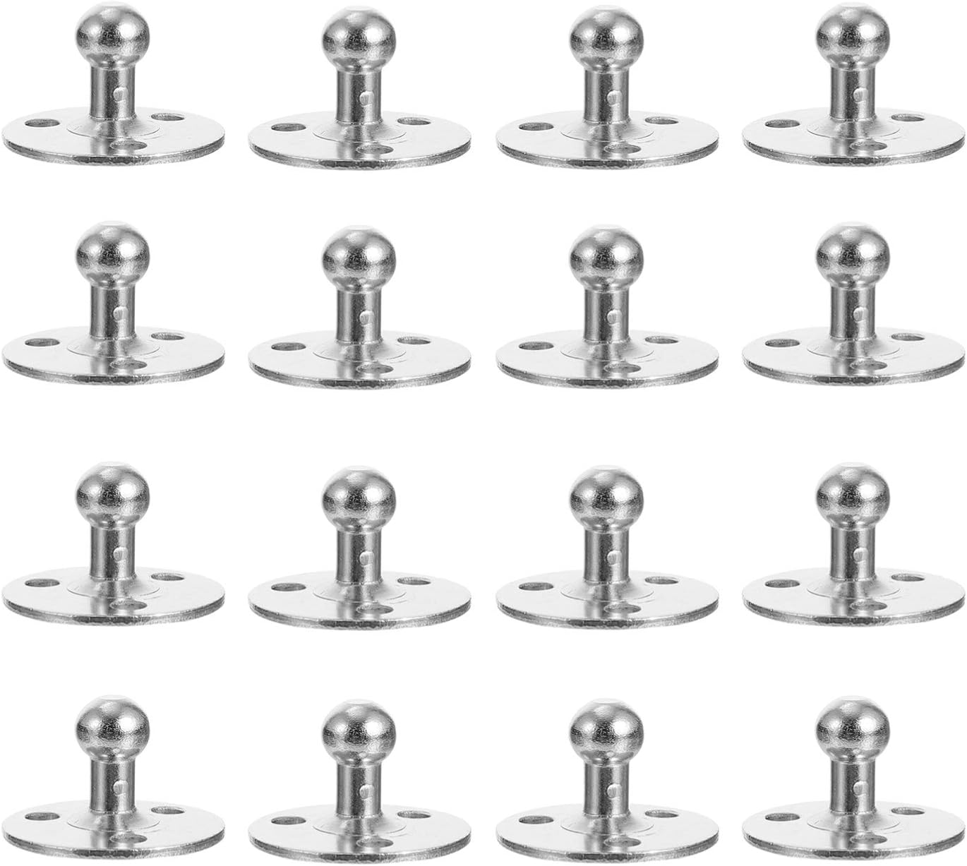 TEHAUX Soporte de Espárrago de Bola Soporte de Montaje de Resorte de Gas Puntal de Tapa Base de Apoyo Soportes de Espárrago de Bola Bola de Resorte de Gas