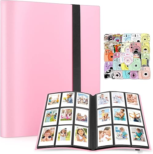 Miniatura 8 de Ablus Mini álbum de fotos de 432 bolsillos para cámara Fujifilm Instax Mini, Polaroid Snap, cámaras instantáneas SocialMatic e impresora instantánea