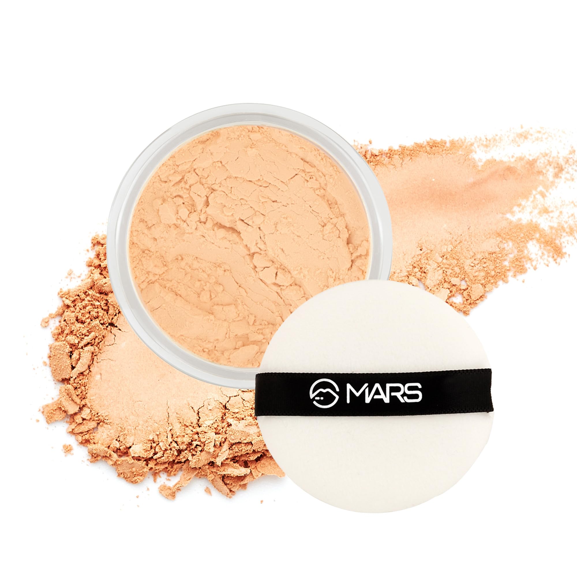 MARS Born To Bake Setting Powder For All Skin Types | Long-Lasting | Oil Control & Enhanced Sebum Managet | Blurs Pores & Smooths Fine Lines (10G) (Honey Gaze)