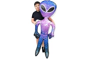 63" Inflatable Alien UFO Pool Float