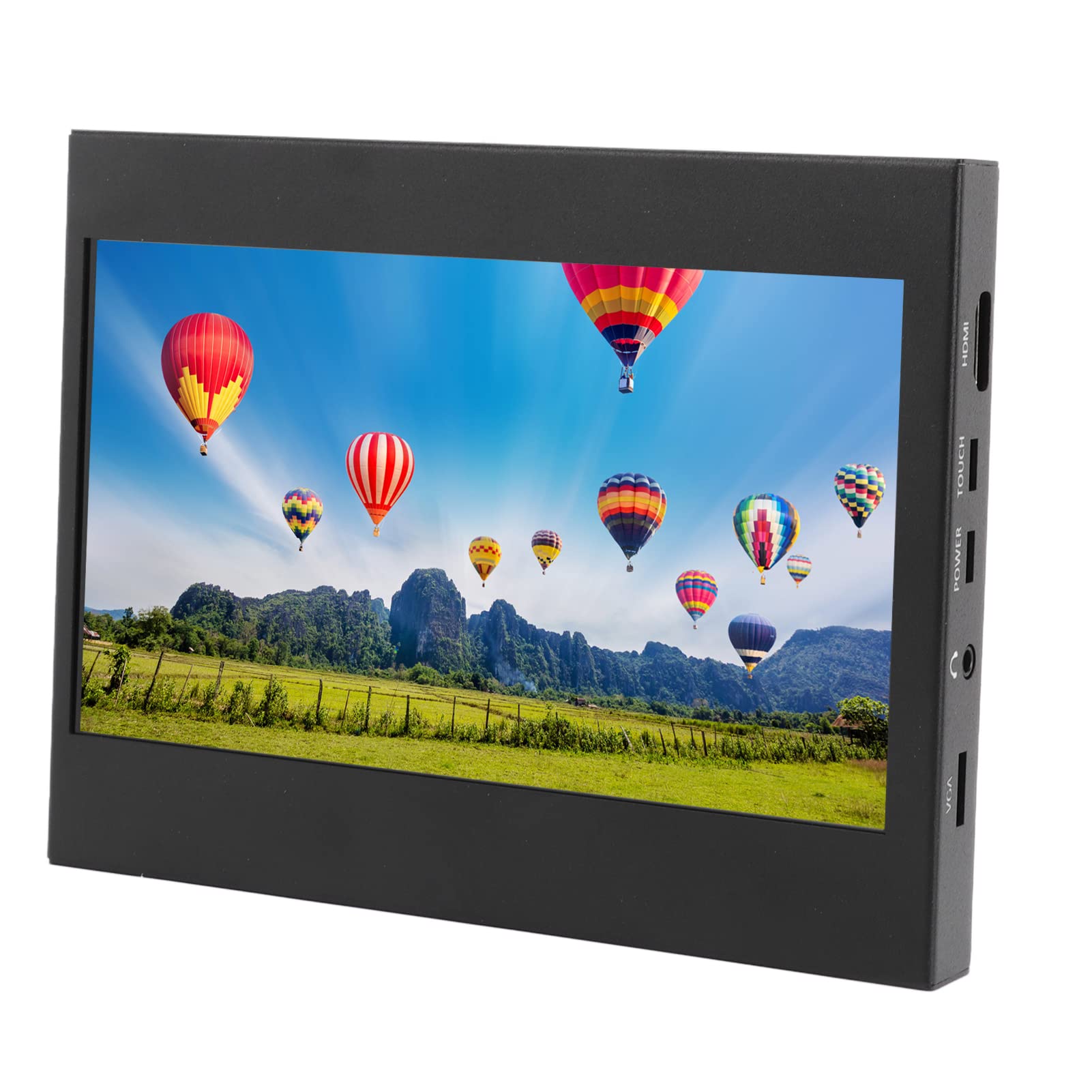 7-calowy pojemnościowy ekran dotykowy, przenośny kolorowy ekran HD, ekran dotykowy o rozdzielczości 1024 x 600 z interfejsem multimedialnym HD, ekran dotykowy USB do komputera, laptopa, rejestratora