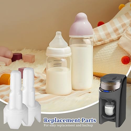 Miniatura 7 de 2 piezas de repuesto para fabricante de fórmulas compatibles con Baby Brezza FRP0046 Pro Advanced, vástago de eje para accesorios Baby Brezza