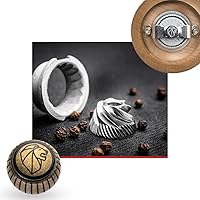 Vista 2 de Peugeot 30933 Bistro Antique Distressed Beechwood 4 inch Pepper Mill