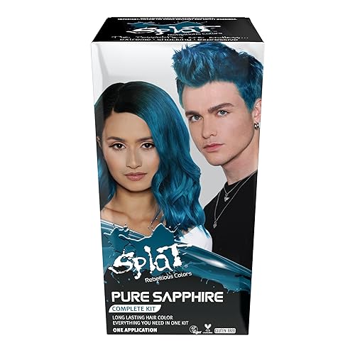 Miniatura 74 de Splat Rebellious Colors Kit para colorear el cabello, Berry Blast