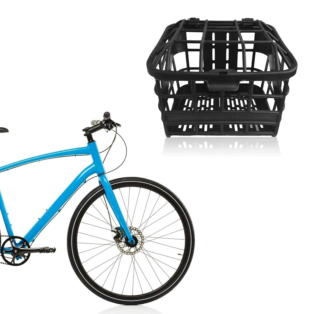 青い折りたたみ自転車 前バスケット付き パナソニック電動アシスト自転車 青色 前バスケット付き
