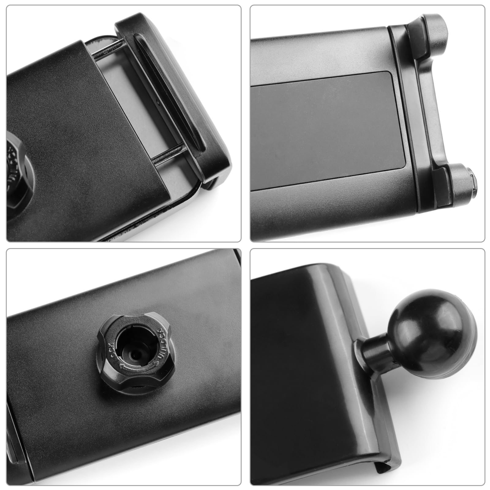 KUNGKIC Soporte para tablet de coche para BYD Seal U 2023-2025, soporte extensible para teléfono móvil, reposacabezas, rotación de 360°, soporte para reposacabezas de tablet
