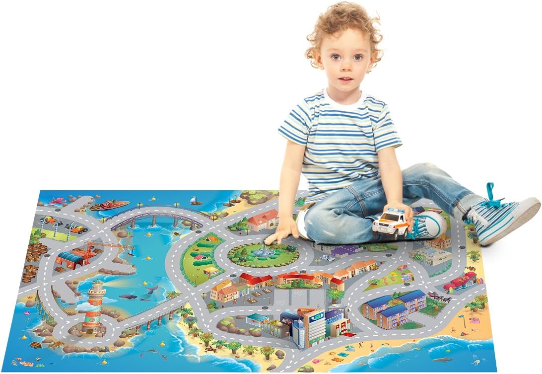 Playmat Collection Connect "Sea Carpet, Multi-Colour, 100 x 150 cm