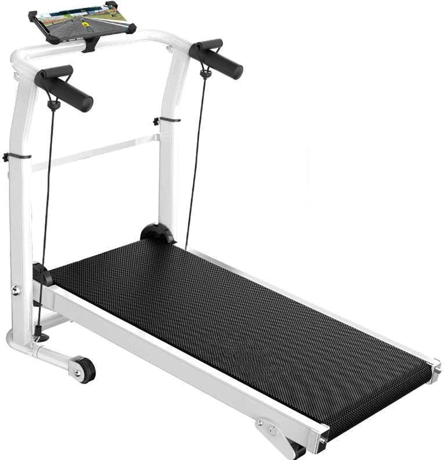 Caminadora Plegable Mecánica para el Hogar NYTFHMS, Negro