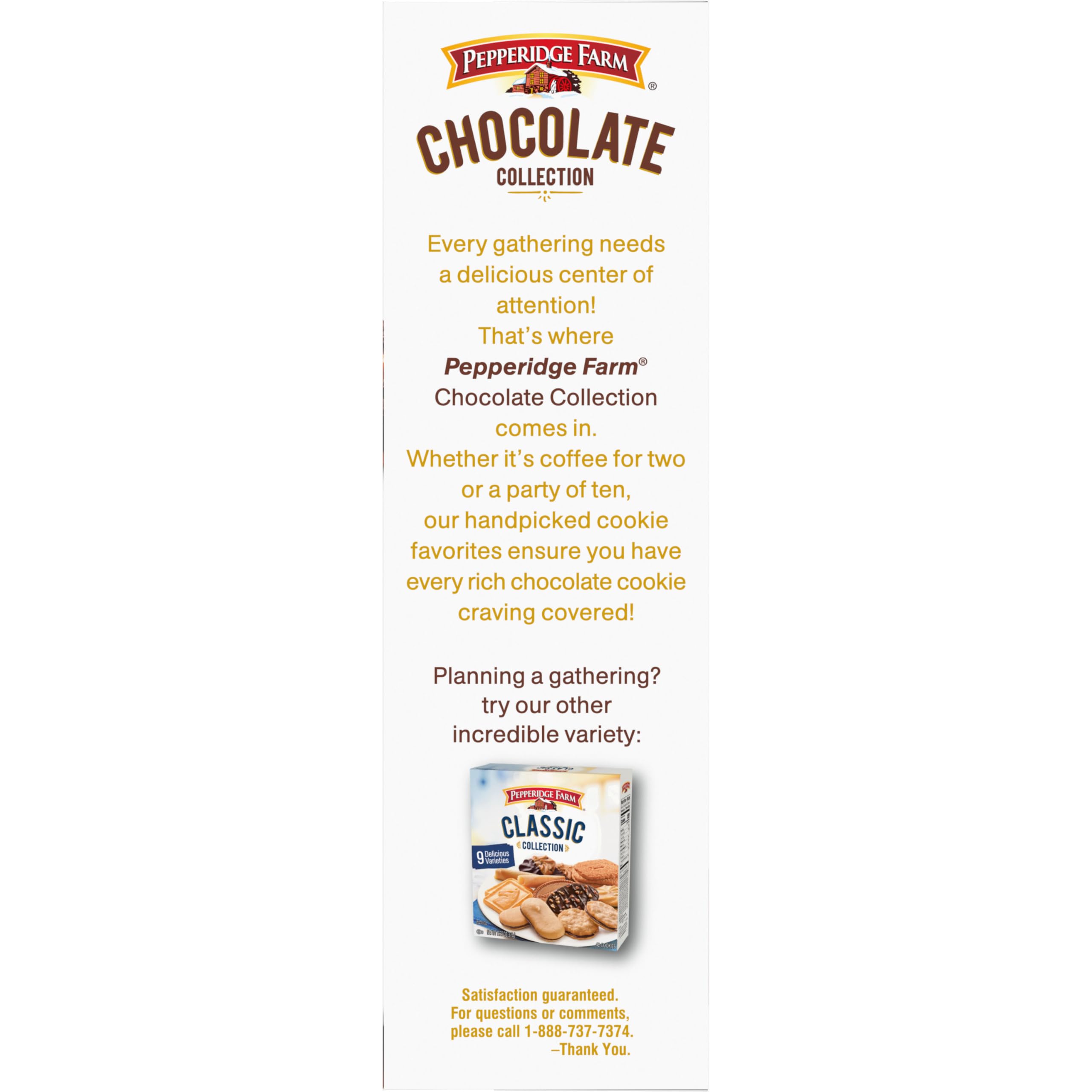 Pepperidge Farm Chocolate Collection, 7 Cookie Varieties, 13-oz Box