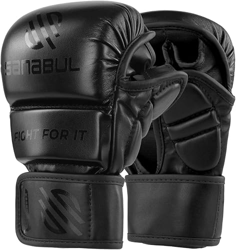 Guantes de boxeo Sanabul Essential 7 onzas, MMA Hybrid