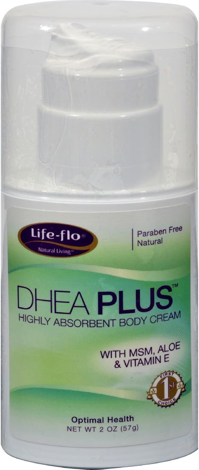 Life Flo DHEA Plus Highly Absorbent Body Cream with Aloe