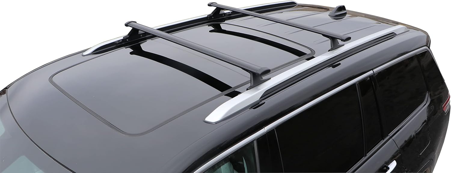 BRIGHTLINES All Metal Crossbars Roof Racks Compatible with 2022-2024 Jeep Grand Cherokee & 2021-2024 Jeep Grand Cherokee L for Kayak Luggage Ski Bike Carrier BRIGHTLINES All Metal Crossbars Roof Racks Compatible with 2022-2024 Jeep Grand Cherokee & 2021-2024 Jeep Grand Cherokee L for Kayak Luggage Ski Bike Carrier