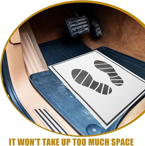 Miniatura 4 de 25 tapetes desechables para el piso del automóvil, tapetes de papel para impresión de automóviles, protectores para el hogar