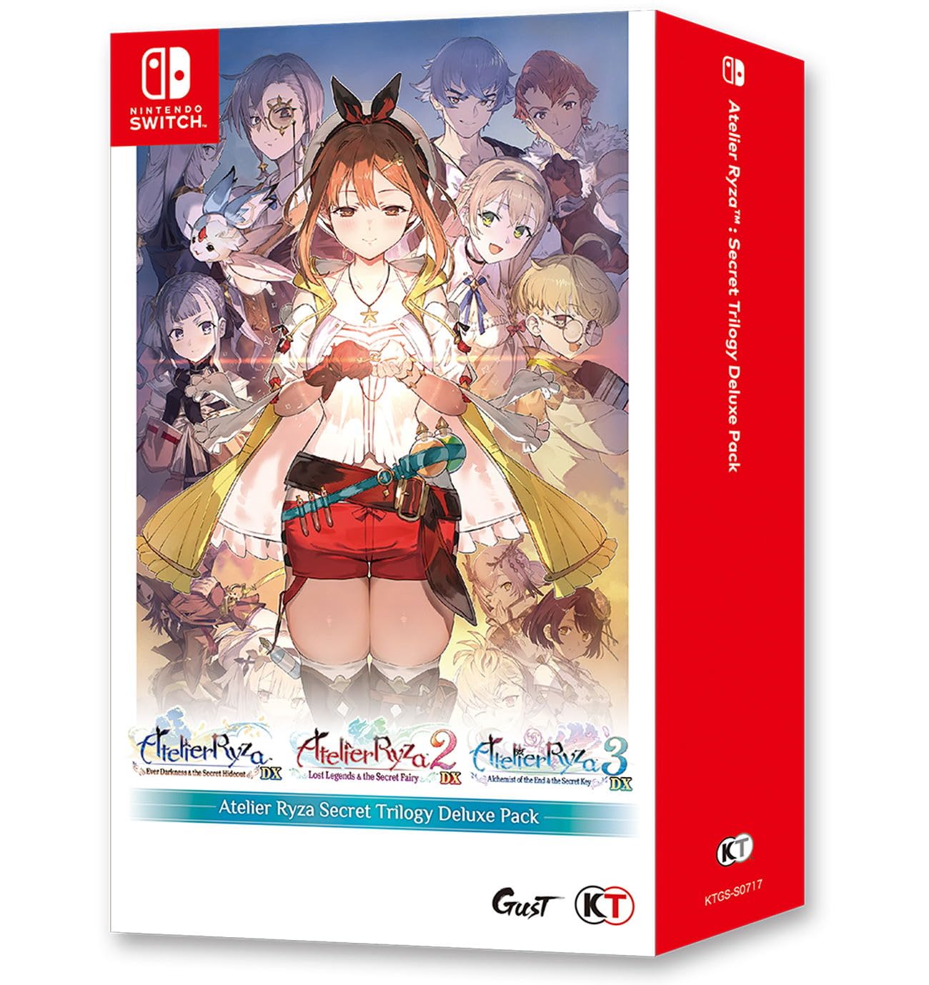 Atelier Ryza Secret Trilogy Deluxe Pack - SWITCH [ASIA] : Amazon