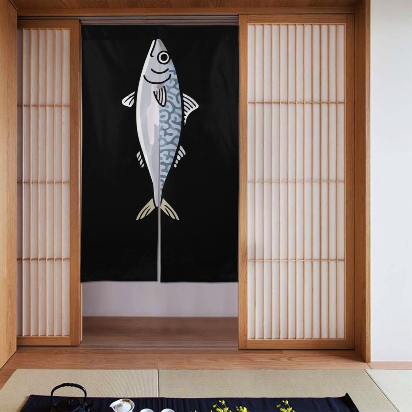 るのれん様 リクエスト 2点 まとめ商品 のれん 2重のれん ボタニカル柄 85×150cm おしゃれ かわいい