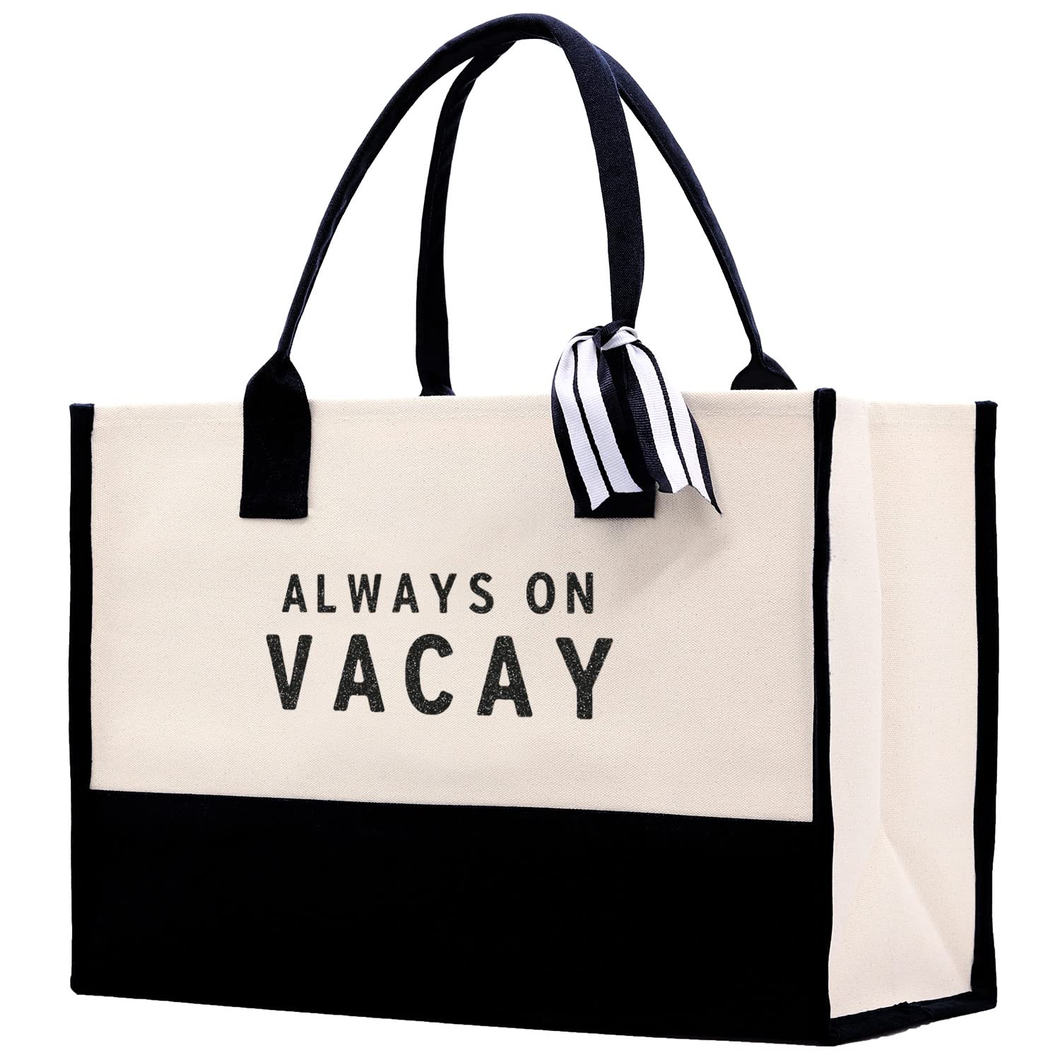 VANESSA ROSELLA Beach Tote Bag Large - Chic Tote Bag for Pool Gym Travel Cruise Picnic Road Trip