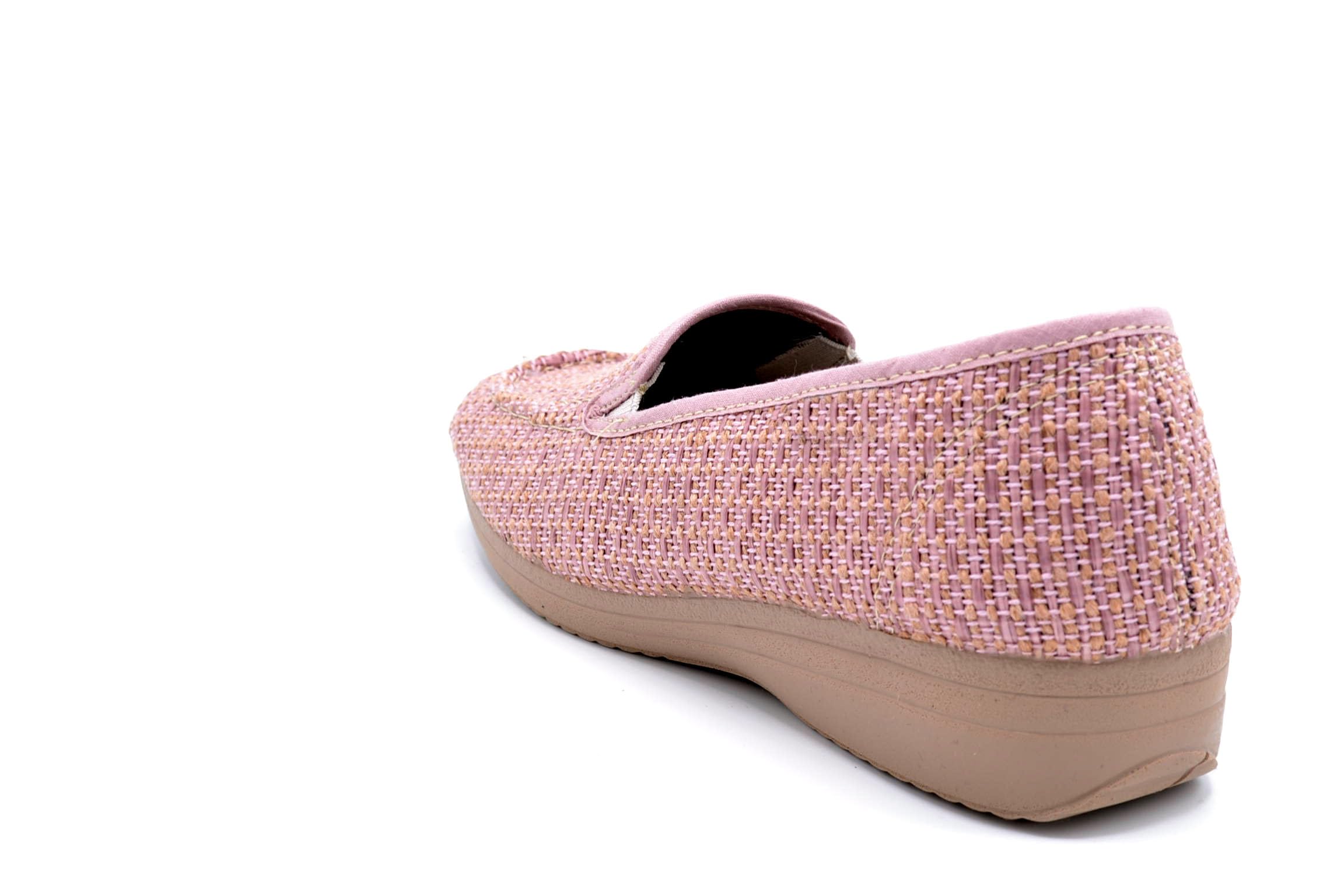 Zapatilla Mocasín de Rafia para Mujer – Cómodos, Ligeros y Elegantes con Suela de Caucho Antideslizante – Hechos en España
