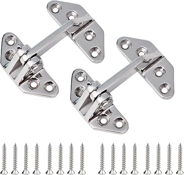 Long Heavy Duty Marine Grade Stainless Steel 316 Hinge - 180 Degree Removable Pin Hinges for Marine Hatch, Cabin Doors, Outdoor Basement Doors 3.62Inch, 2-PCS