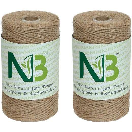 Jute Twine 2 Ply Strong 25Mm