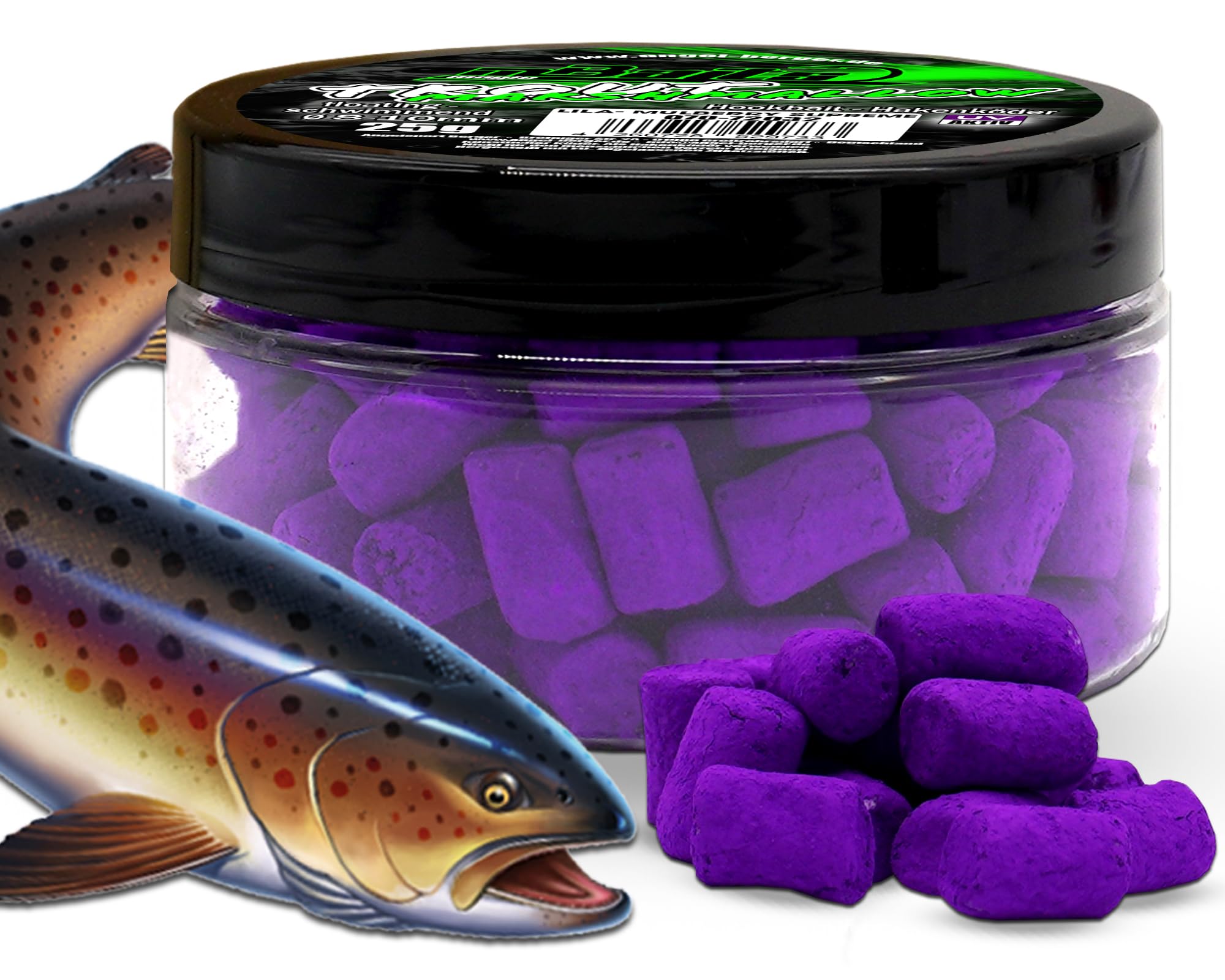 Angel-Berger Magic Baits Marshmallow Forellenköder schwimmend Trout Bait Forellenteig Angelköder Forelle (Mulberry Surpreme)